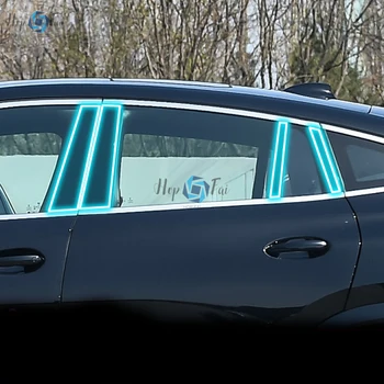 За BMW G06 X6 2019-2022 Авто Външен Автомобилен прозорец стълб Срещу надраскване TPU Защитно фолио Против надраскване Ремонт на филм Аксесоари