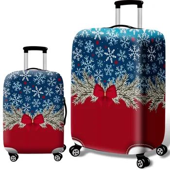 Коледен Модел Stretch Fabric Чанта За Багаж Костюм 18-32 Инча Количка Куфар За Носене Калъфи Пътни Принадлежности Органайзер За Пътуване