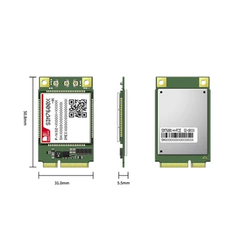 SIMCOM SIM7600G-H LTE Cat4 MINI PCIE модул за световната B1/B2/B3/B4/B5/B7/B8/B12/B13/B18/B19/В20/B25/B26/B28/B66/B34/B38/B39/Б40