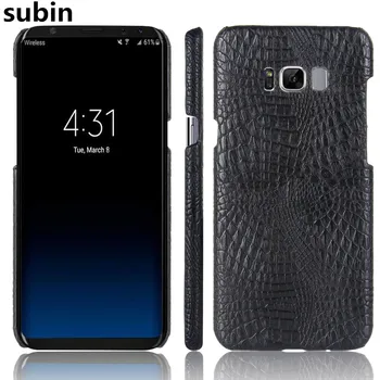 За Samsung Galaxy S8 G950S/G950K/G950L Корица в ретро стил от Крокодилска Кожа За Samsung Galaxy S8 G950F G950FD G950U Калъф-чанта За Телефон