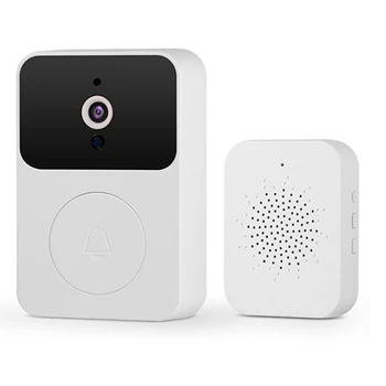 Безжичен Звънец Камера, Wifi Защита На Сигурността На Звънец Видео Домофон Система За Домашно Монитора Промяна На Гласа