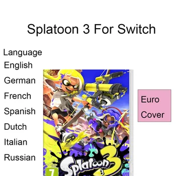 Splatoon 3 С Английски език Нова Запечатанная Същността на Играта, Безплатна Доставка
