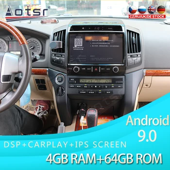 За Toyota Land Cruiser 4 + 64 GB MAX-PAD Android Автомобилен Мултимедиен плейър GPS Автомобилна Навигация Потоковая Камера за Нощно Виждане Радио