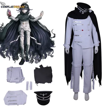Данганронпа Кокичи Omagh cosplay костюм Кокичи Omagh бяла униформа костюм с нос Хелоуин мъжки аниме роля на поръчка