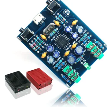 Такса усилвател PCM2706 USB КПР Звукова карта e Поддържа честотата на дискретизация До 32, 44,1 До 48 Към Hz