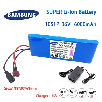 36 В Батерията 10S1P 3.5 Ah 42 от 6000 mah 18650 литиево-йонна батерия, се Прилага за електрически Мотора, Ел. скутеру BMS + зарядно Устройство