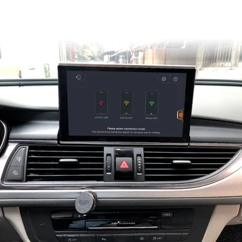 За 2009-2017 Audi A6 A7 C7 Android 11 Телескопична Екран 2Din Авто РАДИО Мултимедиен Плейър Авторадио Стерео GPS Навигация
