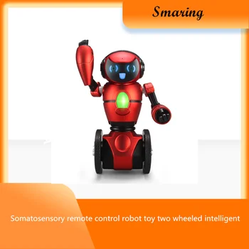 Соматосенсорный робот с дистанционно управление играчка двухколесный интелектуален баланс танц пораснали деца играчка момиче момче