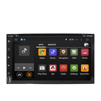 2 Din a-GPS Навигатор Универсален Автомобилен Мултимедиен DVD-Плейър, Радио, Видео с Подкрепата на Огледално-рефлексен Връзка Bluetooth, WiFi Резервно Помещение