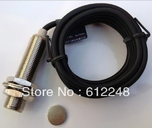 висок клас без контактен ключ тип Holzer SJA12-10P1 dc N / O 3-проводный PNP, използван с магнитен