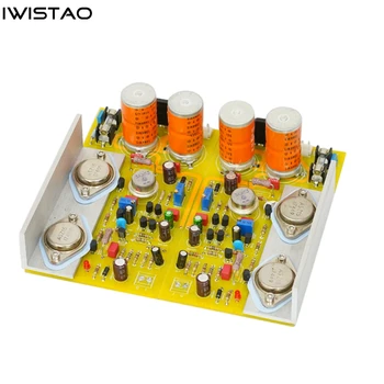 IWISTAO Германиевые Транзистори Усилвател на Мощност Готова такса 15WX2 Звук вакуумна тръба се Отнасят до ИЗТИЧАНЕ на 30 ЗЗД Класически HI FI Аудио направи си САМ