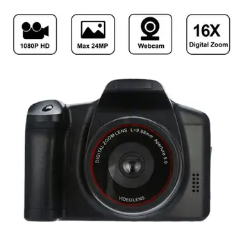 1080P Камера Преносима 2,4-инчов Цифров Фотоапарат 16-кратно Цифрово Увеличение De Видеокамера, Професионална Виртуална Камера Камера