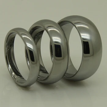 6 мм куполообразное удобен класически високотехнологични годежен вольфрамовое пръстен със защита от надраскване