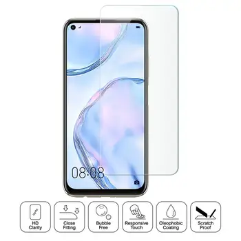 Закалено Стъкло За Huawei P40 Lite E Защитно Фолио За екрана 9H 2.5 D Телефон На Телефон Защитно Стъкло За Huawei Y7P Стъкло